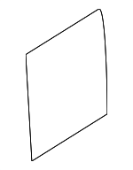 68516578AA - Body: Quarter Glass for Ram: ProMaster 2500, ProMaster 3500 Image