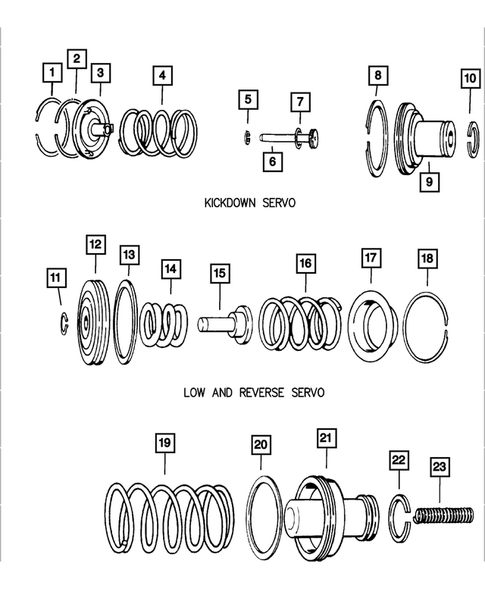 Valve Body for 2001 Jeep Wrangler #0