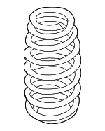 55350G3BB0 - Suspension: Spring for Hyundai: Elantra GT Image