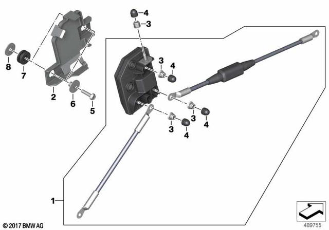 61355B5C706 - : Control Unit for BMW-Motorrad Image
