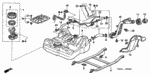 91402SDC000 - Electrical/Exhaust/Heater/Fuel: CLIP, TUBE (B12) for Honda Image