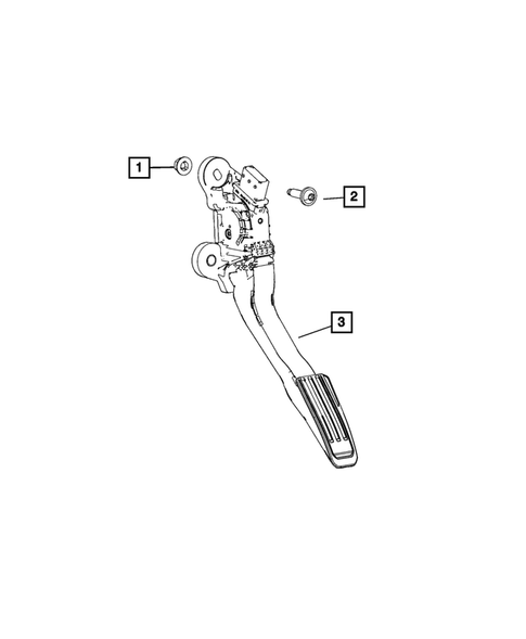 Accelerator Pedal for 2021 Jeep Grand Cherokee L #0