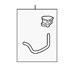 17382T0AA00 - : 2012-2016 Honda CR-V - Tube Assembly Pressure Sensor for Honda: CR-V Image