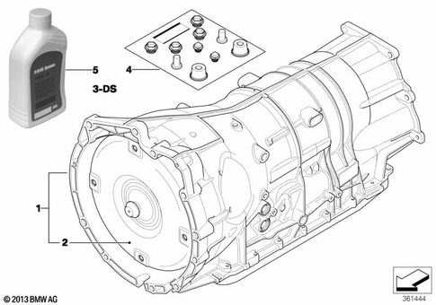 Automatic Transmission for 2010 BMW X5 3.5d #0