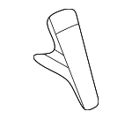 91501S7S003 - Body: Quarter Glass Clip for Honda: CR-Z, Fit Image