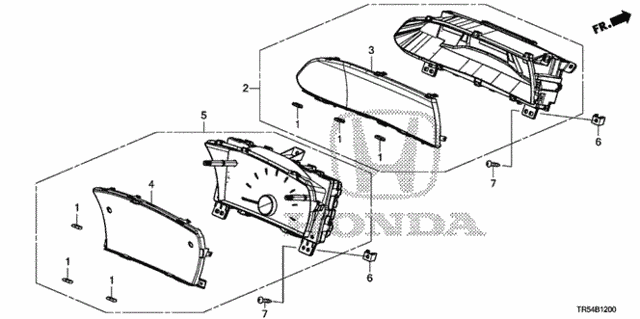 Meter (NS) for 2012 Honda Civic #0