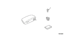 966000601607 - Accessory Components: BOLT, SOCKET (6X16) for Honda Image