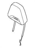 52108094177 - Body: Headrest for BMW: 840i Gran Coupe, 840i xDrive Gran Coupe, M8, M8 Gran Coupe, M850i xDrive Gran Coupe Image