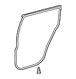 6787148050 - Body: Door Weather-strip for Toyota Image image