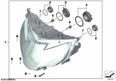 Headlight for 2021 BMW-Motorrad R 1250 RT #0