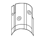 208537Y010 - Exhaust: Heat Shield for Nissan: Maxima, Quest Image