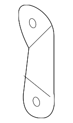 208177Y010 - : Pre-Converter Gusset for Nissan: Maxima Image