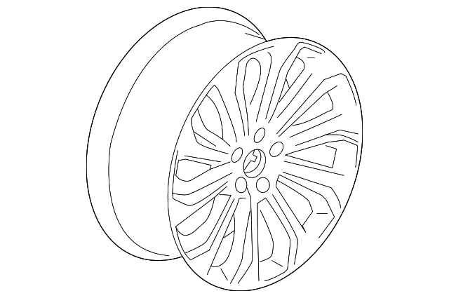 2017-2019 Buick LaCrosse 20x8.5-Inch-Inch Aluminum Wheel 22976141 GM ...