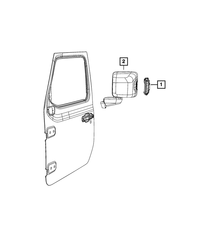 68361956AA - Electrical: Turn Signal Lamp, Right for Mopar Image