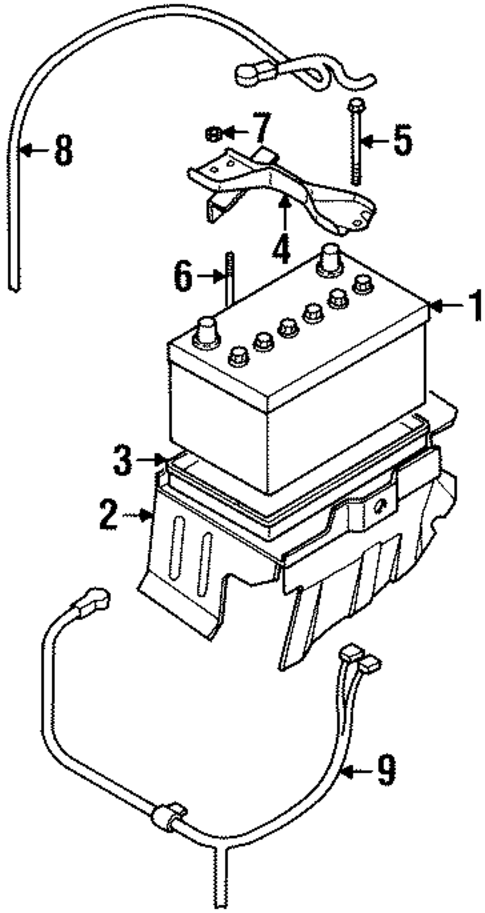Battery for 2000 Isuzu Rodeo #0