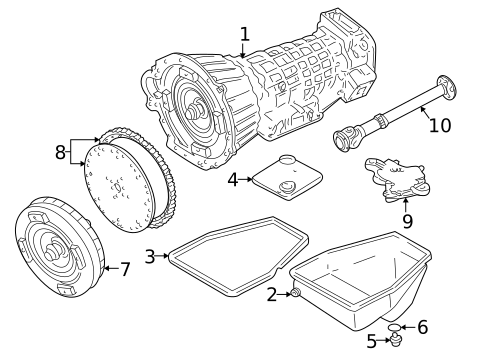 Transmission Hard Parts for 2002 Land Rover Discovery #0