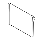 17117570093 - Cooling System: Radiator for BMW: 750i, 750i xDrive, 750Li, 750Li xDrive, 760Li Image