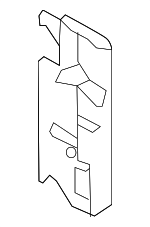 17227586897 - Cooling System: Support Bracket for BMW: 535i, 535i GT, 535i GT xDrive, 535i xDrive, 550i GT, 550i GT xDrive, 740Li, 750i, 750i xDrive, 750Li, 750Li xDrive, ActiveHybrid 5, ActiveHybrid 7 Image