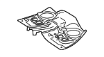 2516100355 - Body: Rear Floor Pan for Mercedes-Benz Image