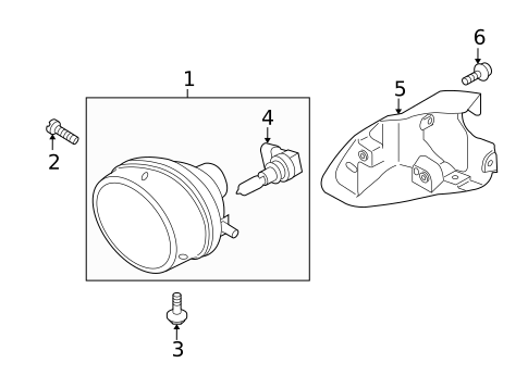 Bulbs - Chassis for 2013 Mazda MX-5 Miata #4