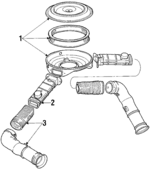 E4ZZ9600D - Engine: Air Cleaner for FORD Image