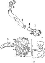 Genuine Toyota Fuel Injection Idle Air Control Valve Gasket 22215-28042 For Toyota Lexus