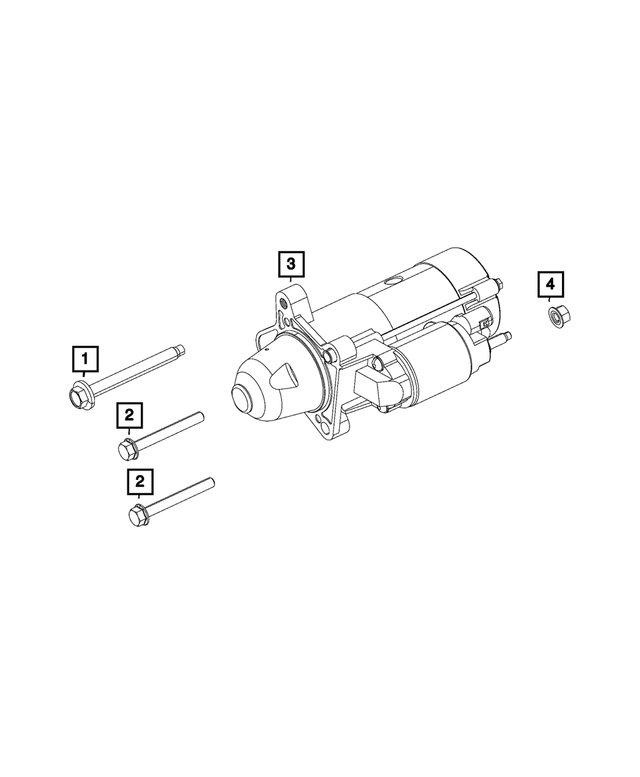 6507394AA - Electrical: Alternator Screw for Mopar Image image