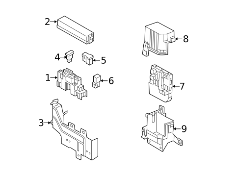 Fuse & Relay for 2019 Nissan NV200 | Parts Bolton Nissan