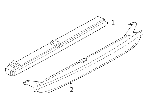 High Mounted Stop Lamp for 2006 Volkswagen Golf #0