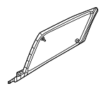 DN4E72510A - : Door Glass for Mazda: MX-30 EV Image