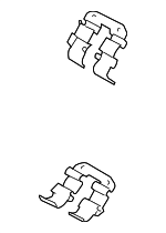 582443Q100 - : Disc Brake Anti-Rattle Clip for Kia Image