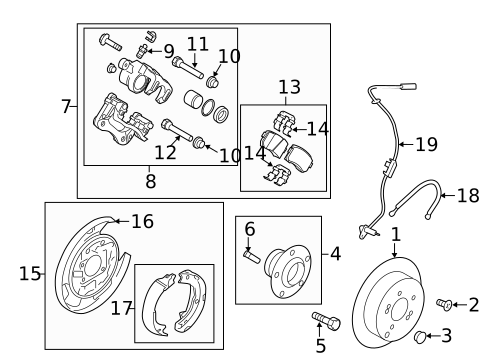 Brake Components for 2016 Kia Optima #0