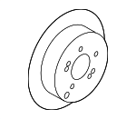 584113S100 - Brakes: Rotor for Kia: Optima Image