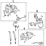 1729746020 - : Turbocharger Stay for Toyota Image