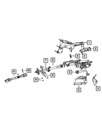 5057349AF - : Steering Column for Dodge: Nitro | Jeep: Liberty Image