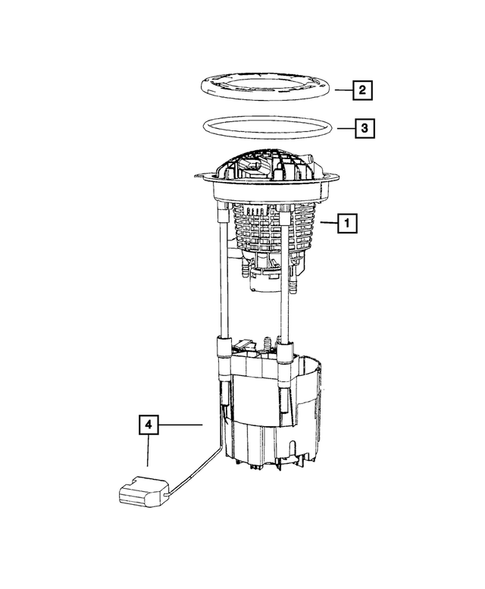 Fuel Pump and Sending Unit for 2009 Dodge Ram 1500 #0