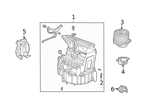 Blower Motor for 2007 Honda Pilot #0