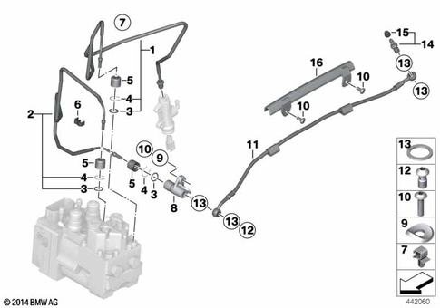 Brake Lines for 2006 BMW-Motorrad R 1200 GS Adventure #0