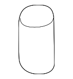 MB303651 - Engine: Engine Mount Cross-member Sleeve for Chrysler: Sebring | Dodge: Avenger, Stratus Image