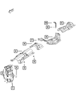 6107107AA - Exhaust: Screw for Mopar Image