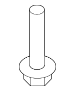 90168A0001 - Body: 2005-2010 Toyota Bumper Cover Bolt for Toyota Image