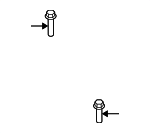 90109A0003 - Body: 2005-2012 Toyota Bumper Cover Upper Bolt for Toyota Image