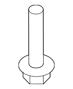 90159A0010 - Body: Bumper Cover Lower Bolt for Toyota Image