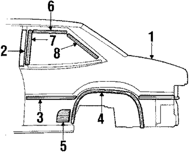 20117639 - Body: Outer Panel for GM Image