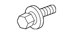 90042PZ1004 - Cooling System: Cooling Shroud Bolt for Honda Image