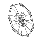 190206C1A01 - Cooling System: Fan Blade for Honda Image