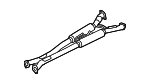 28650D2400 - Exhaust: Muffler &amp; Pipe for Hyundai Image