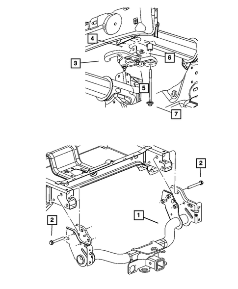 Trailer Tow for 2007 Dodge Dakota #0