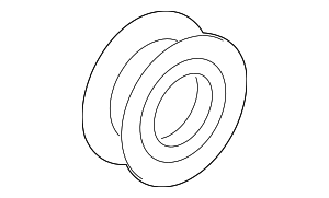 99970388350 - Suspension: Valve Assembly Mount Bushing for Porsche Image