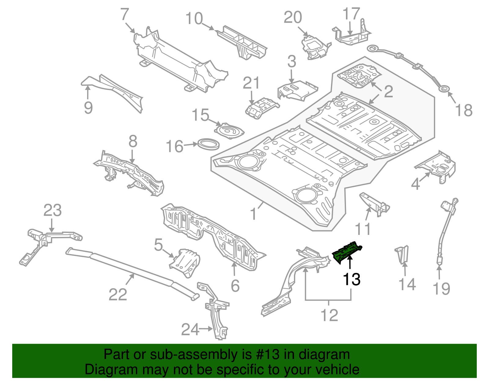 2003-2020 Nissan Rail Extension 75520-CE400 | Scott Evans Nissan Parts